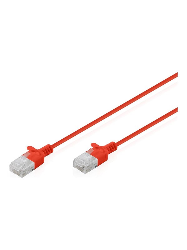 DIGITUS patch cable - red - Rood