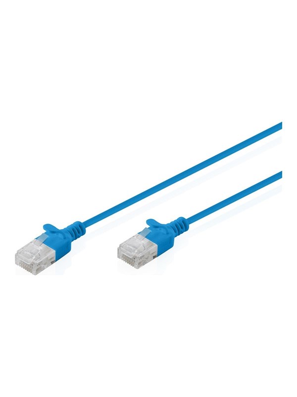 DIGITUS patch cable - blue - Blauw