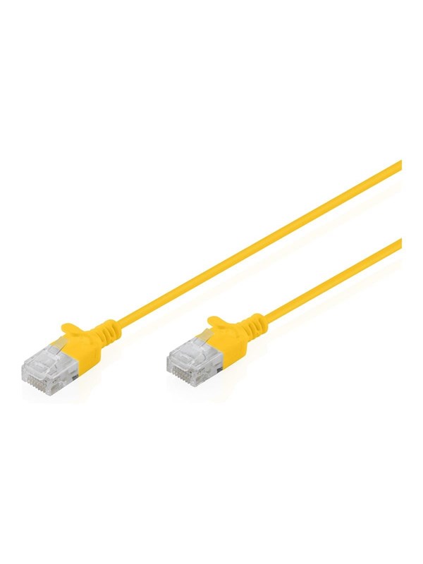 DIGITUS patch cable - yellow - Geel