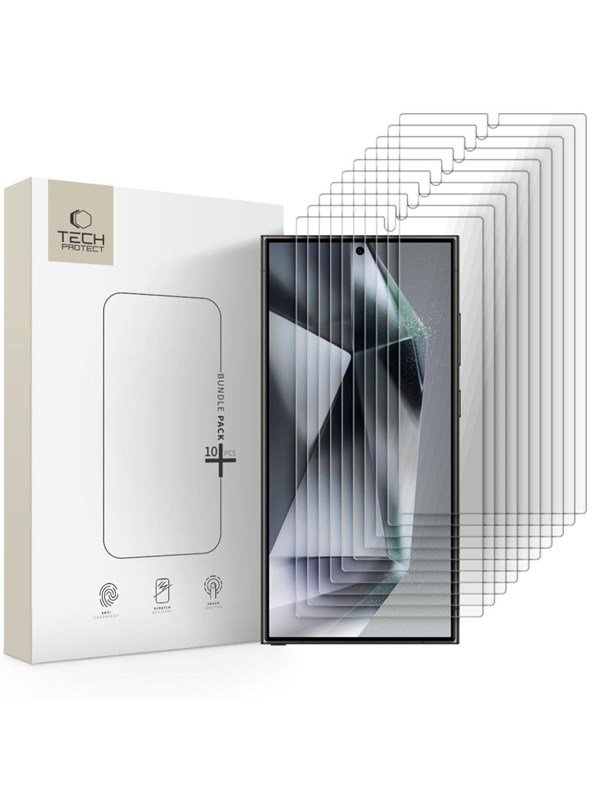 Tech-Protect Tempered Glass Bundle 10-pack for Samsung Galaxy S24