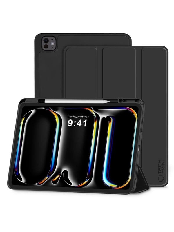 Tech-Protect SC Pen Case for iPad Pro 13" 7/8/2024-2025 - Black