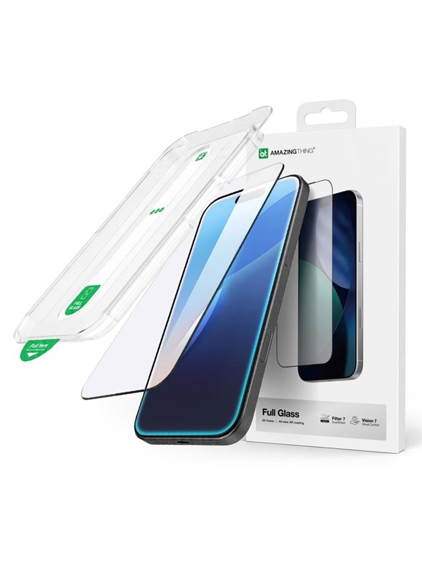 AmazingThing Titan Vision 7 Tempered Glass for iPhone 17 Pro