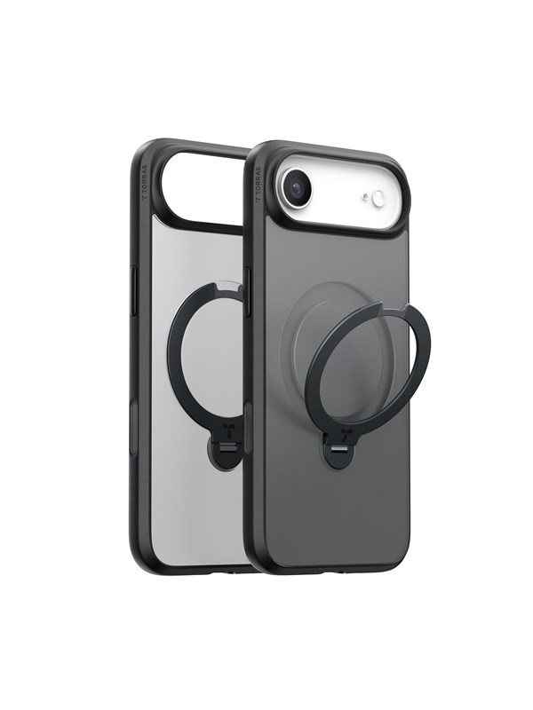 Torras Ostand Q3 Spin - black - iPhone Air