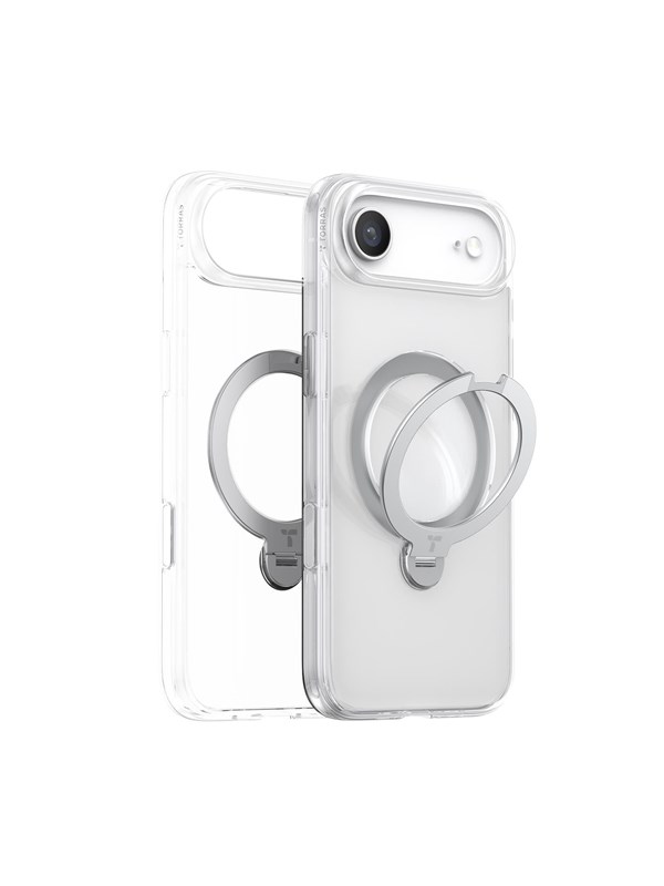 Torras Ostand Q3 Spin - clear - iPhone Air
