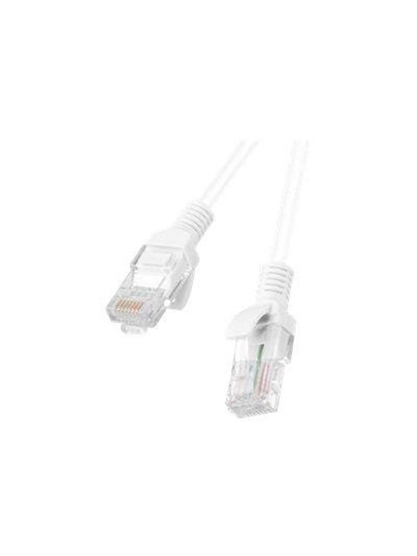 Lanberg patch cable - white RAL 9010 - Wit