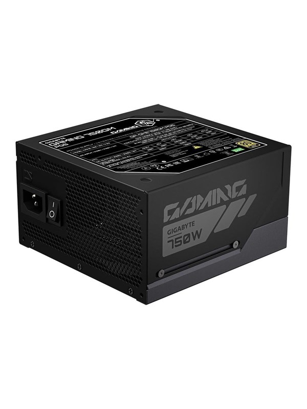 GIGABYTE GAMING 750GM PG5 Voeding - 750 Watt - 135 mm - ATX - 80 Plus 80 PLUS Gold