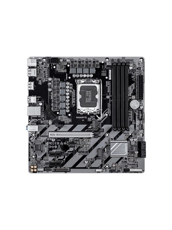 Gigabyte B860M D3W - motherboard - micro ATX - LGA1851 Socket - B860 Moederbord - Intel B860 Express - Intel LGA1851 - DDR5 RAM - Micro-ATX