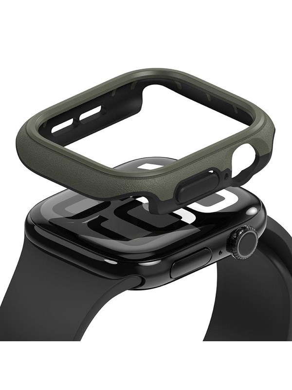 Ringke Onyx - Hoesje Geschikt voor Apple Watch 11/10 46MM - Bumper Case Groen