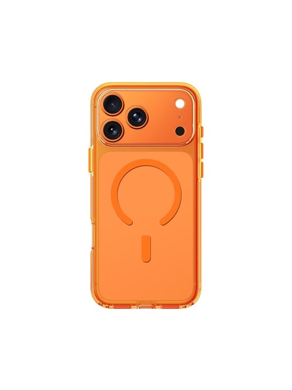 AmazingThing Minimal Mag Lens Case - iPhone 17 Pro - Oranje - MagSafe Compatibel - Lensbescherming