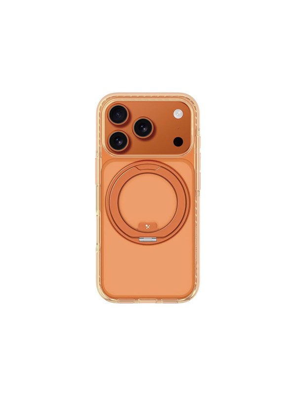 AmazingThing Titan Pro Spin case for iPhone 17 Pro compatible with MagSafe - orange