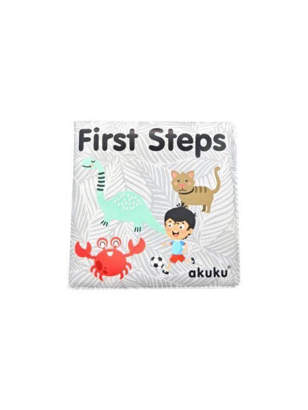 Akuku First Step - Educatief Badboekje - Met Piep - Kleurrijk