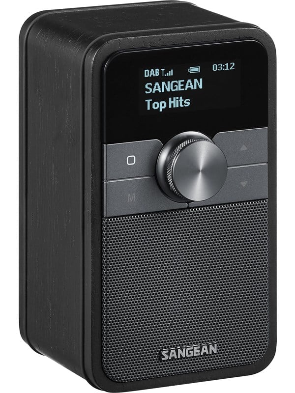 Sangean DDR-8 DAB+/FM-RDS/Bluetooth Radio Midnight Oak - DAB+/FM - Mono - Eiken/zwart