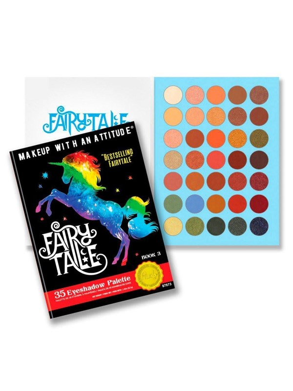 Rude Cosmetics Fairy Tale - 35 Eyeshadow Palette - 87973 Book 3