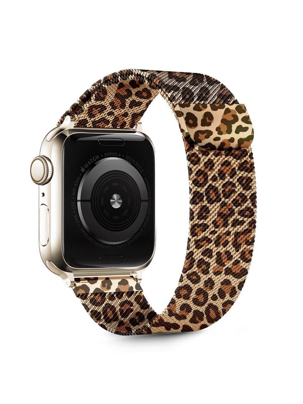 Tech-Protect Lamano Strap for Apple Watch 40 / 41 / 42 mm - Brown and Black