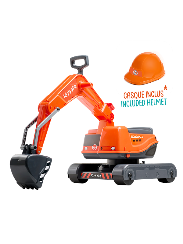 Orange Graafmachine incl. helm Kubota