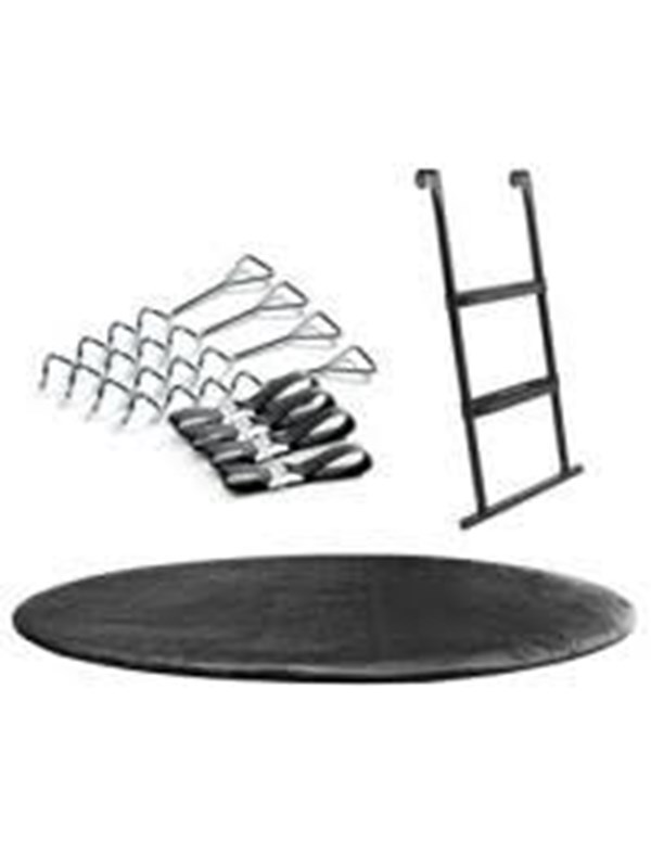 Salta Afdekhoes, ladder en verankering t/Ø427 cm trampoline