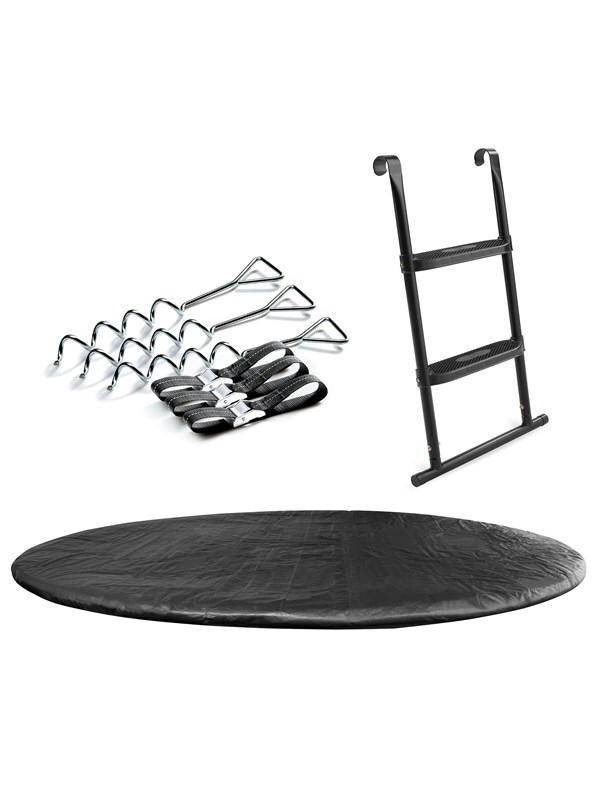 Salta Afdekhoes, ladder en verankering t/Ø251 cm trampoline