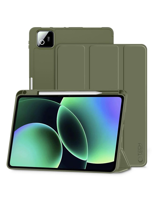 Tech-Protect SmartCase Pen for Xiaomi Pad 11.2" - olive