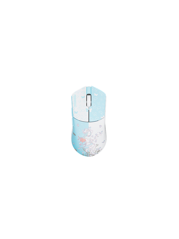 WLMouse BEAST G Max Wireless X FEIRENZAI - Blue (Limited Edition) - Gaming muis - Optisch - 5 knoppen - Blauw