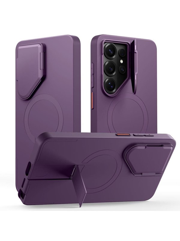 Tech-Protect Kevlar Aura MagSafe Case for Samsung Galaxy S26 Ultra - Purple