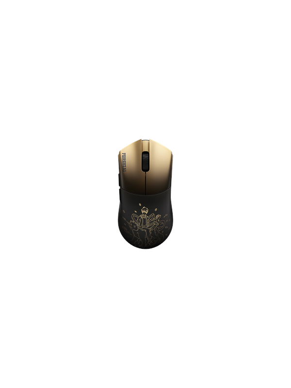 WLMouse BEAST G Max Wireless X FEIRENZAI - Black Gold (Limited Edition) - Gaming muis - Optisch - 5 knoppen - Zwart