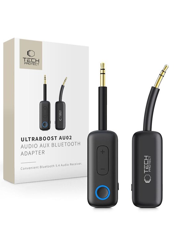 Tech-Protect Ultraboost AU02 Bluetooth 5.4 Audio Adapter - Black