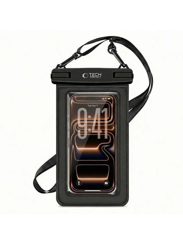 Tech-Protect UWC7 Waterproof Case 6.9" - Black