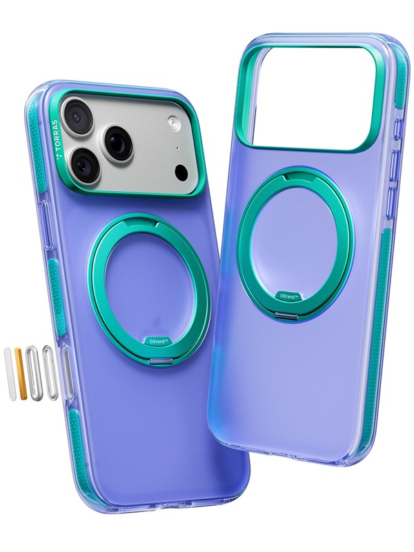Torras Ostand O3 Hue - violet purple - iPhone 17 Pro Max