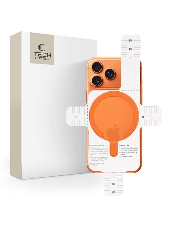 Tech-Protect MagSafe MMP-200 Magnetic Ring for Phone - Orange