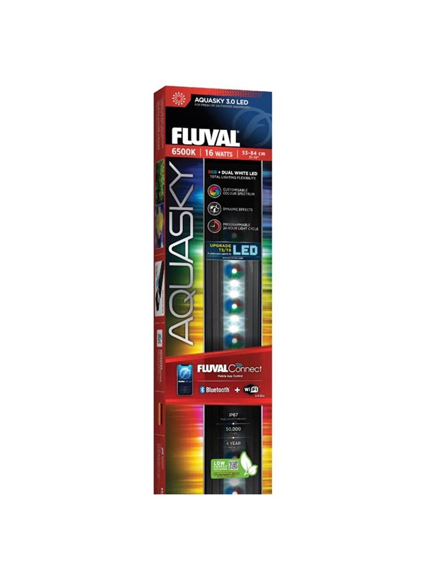 FLUVAL Aquasky 3.0 LED w/WiFi & BT 16W 53-84 cm