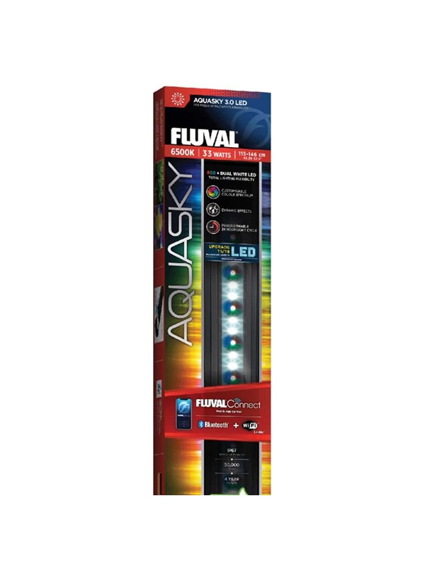 FLUVAL Aquasky 3.0 LED w/WiFi & BT 30W 115-146 cm