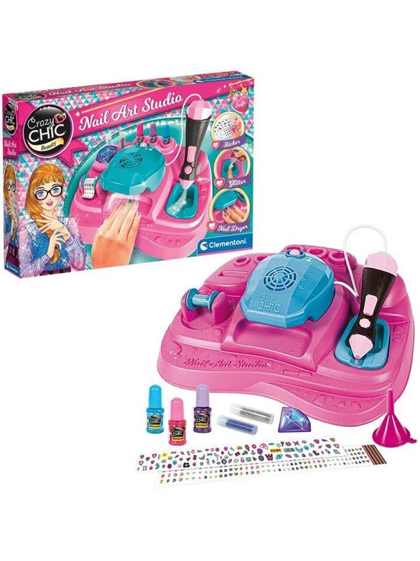 Clementoni Crazy Chic - Nail Art Studio New