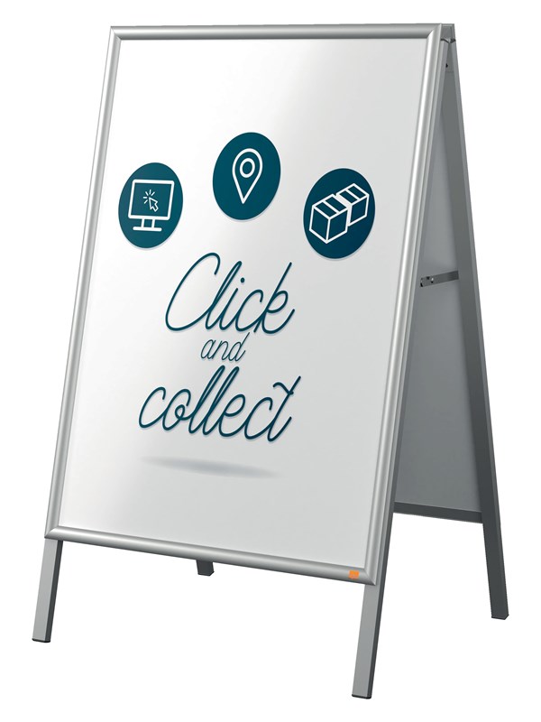 Nobo Essence verstek A1 A-frame stoepbord