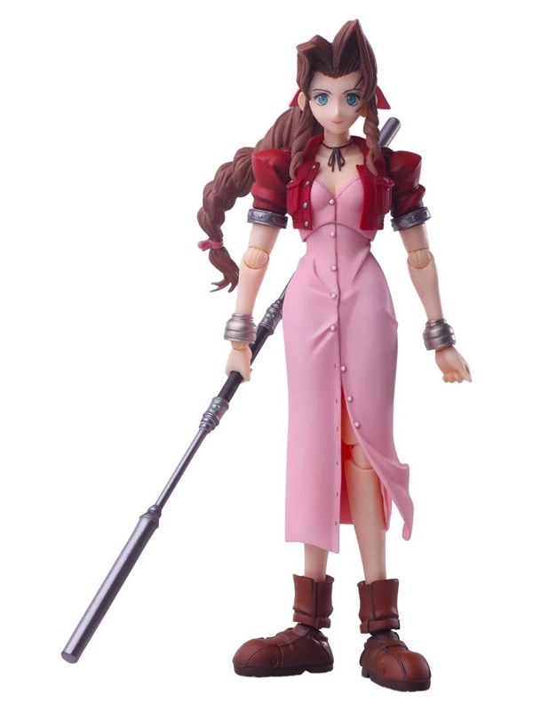 Square Enix - Final Fantasy VII - Aerith Gainsborough (Digital Plus Edition - Bring Arts Collection) - Figuur