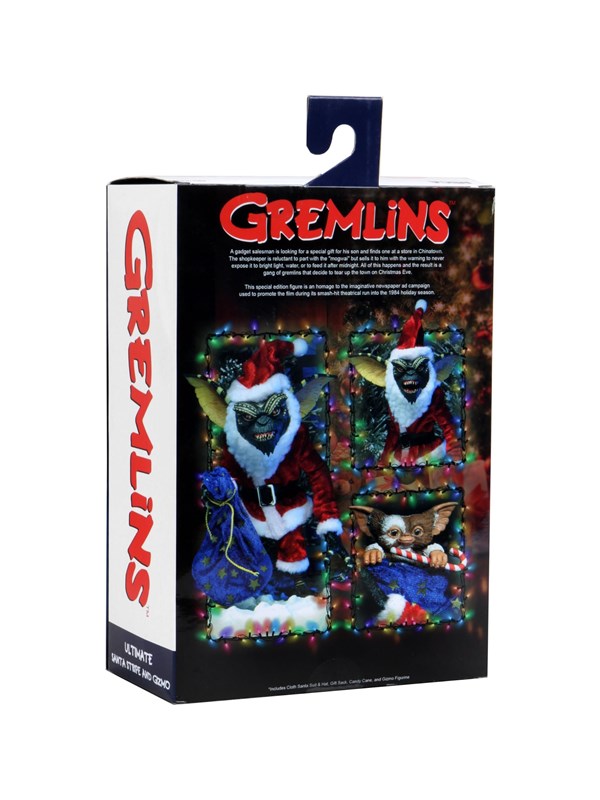 Neca - Gremlins Santa Stripe And Gizmo 7 Inch Scale Actio - Figuur