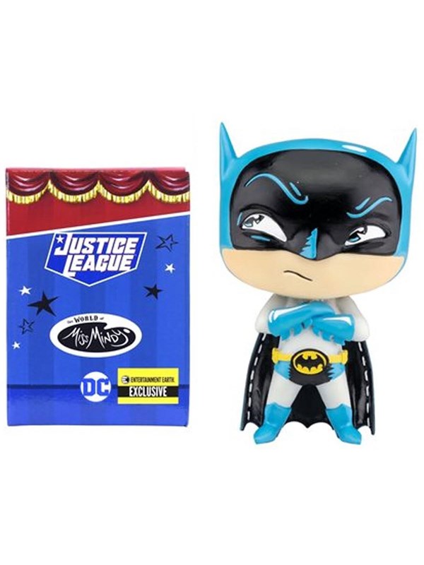 Enesco - DC Comics Justice League: Miss Mindy Batman Statue (Blue) - Figuur