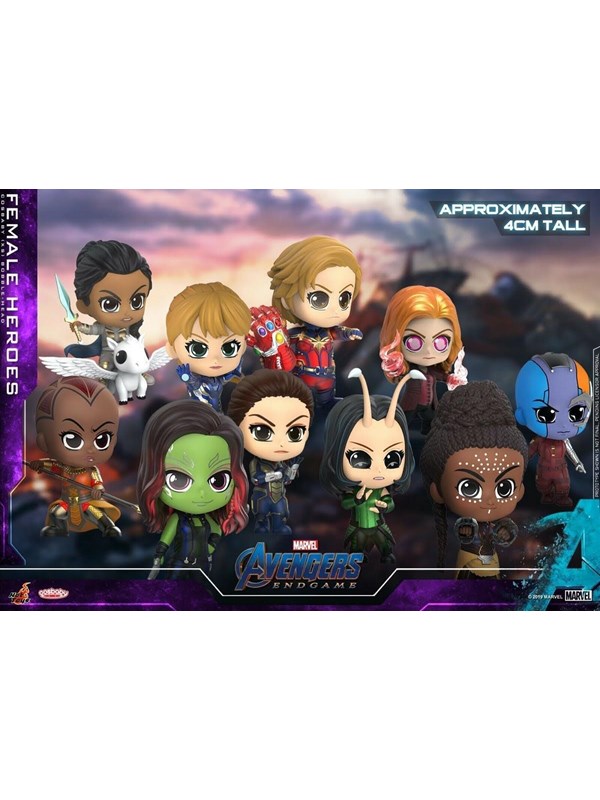Hot Toys - Cosbaby: Avengers Endgame (Avengers Women XS 10PK) - Figuur