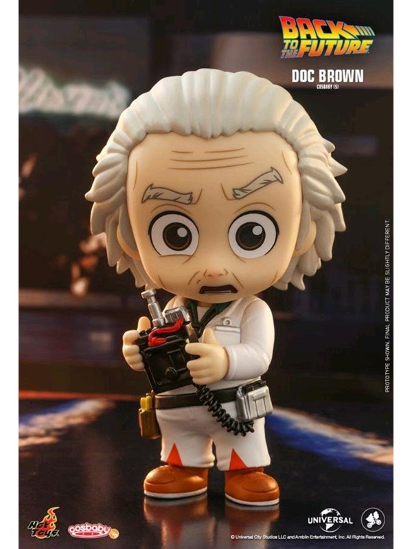 Hot Toys - Cosbaby: Back to the Future (Dr. Emmett Brown) - Figuur