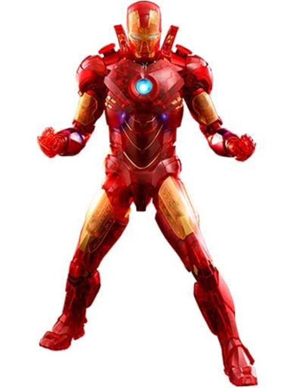 Hot Toys - Movie Masterpiece: Iron Man 2 (1:6 Mark IV Holographic Collectable Figure) - Figuur