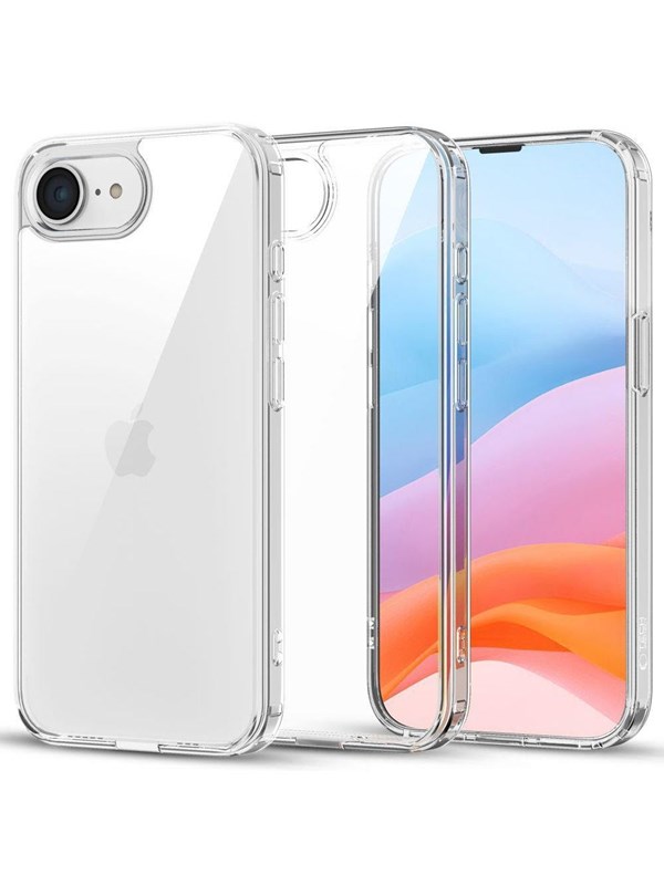 Tech-Protect FlexAir Hybrid Case for iPhone 16e / 17e - Transparent