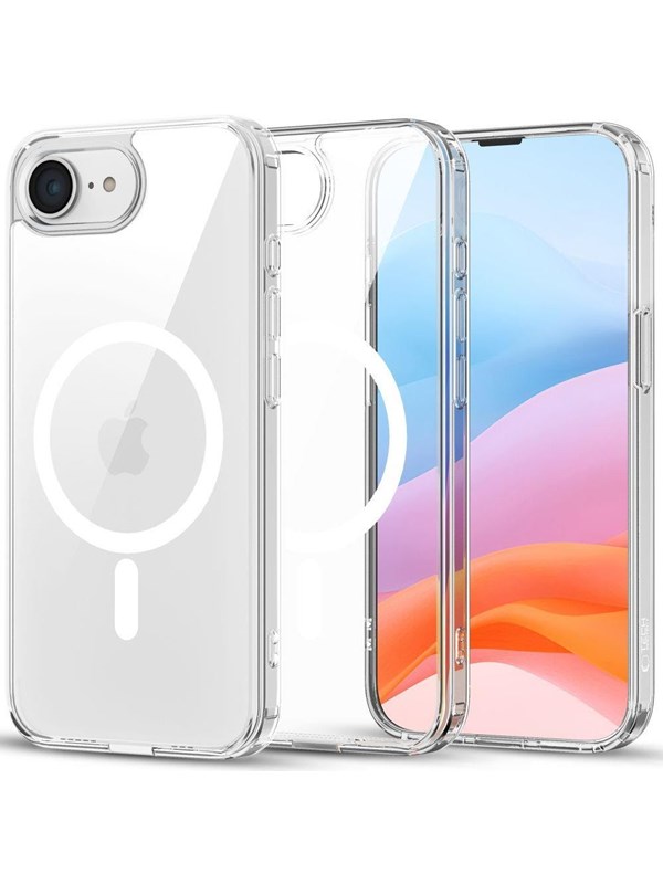 Tech-Protect FlexAir Hybrid MagSafe Case for iPhone 16e / 17e - Transparent