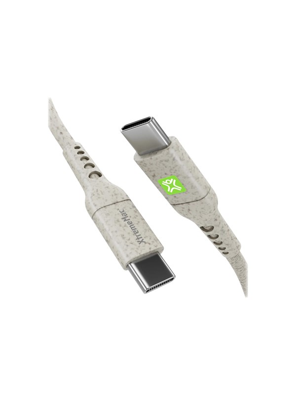 XtremeMac USB-C naar USB-C Kabel - 1 Meter - Wit (ECO)