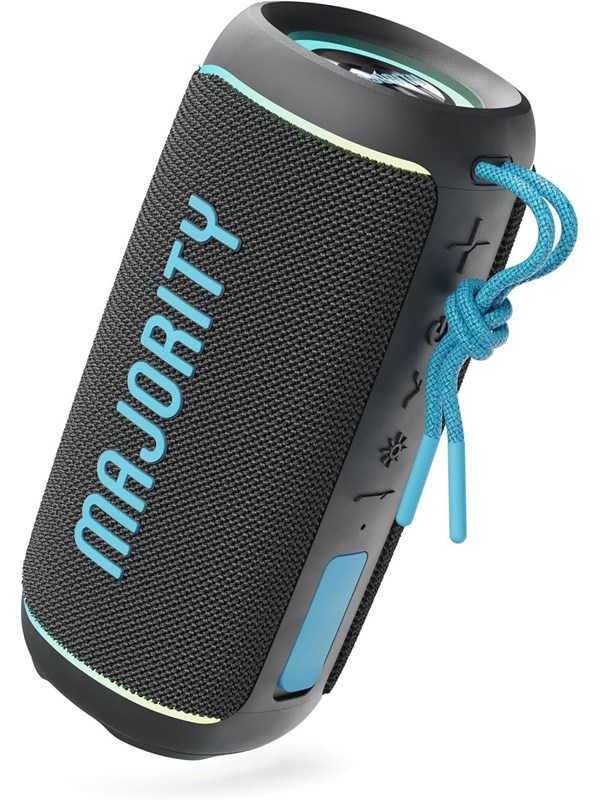 Majority Move 2 - Bluetooth Speaker - Draagbaar - 30W - 30 uur Batterij - Waterbestendig - IPX6 - Zwart