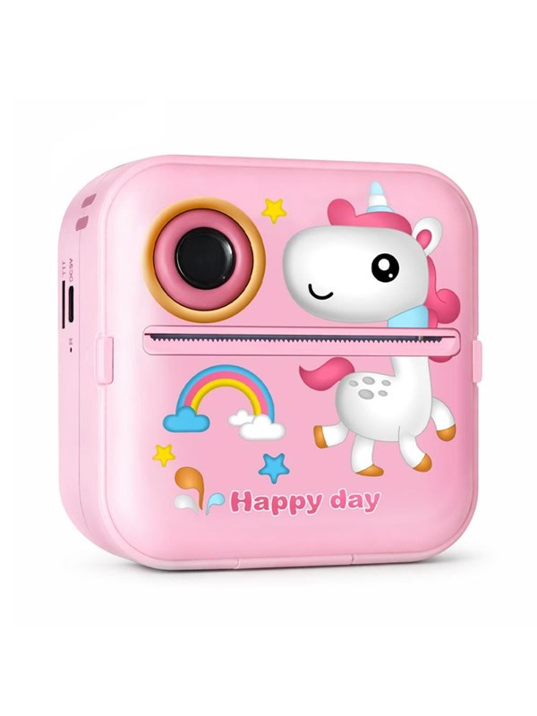 Wozinsky WDT-03 Thermal Printer Camera for Kids - Pink