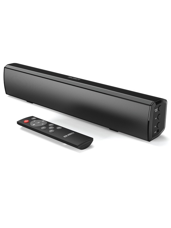 Majority Bowfell Compacte Soundbar - Bluetooth - 50W - RCA - Stereo - met Afstandsbediening - Zwart