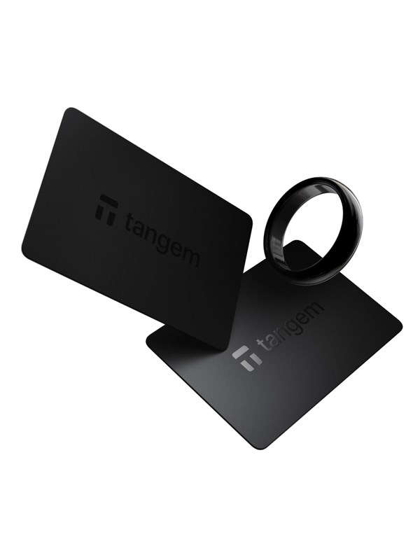 Tangem Ring - Hardware Wallet - ⌀ 20,75 mm - Crypto Wallet - NFC - Smart Backup - 25 Jaar Garantie