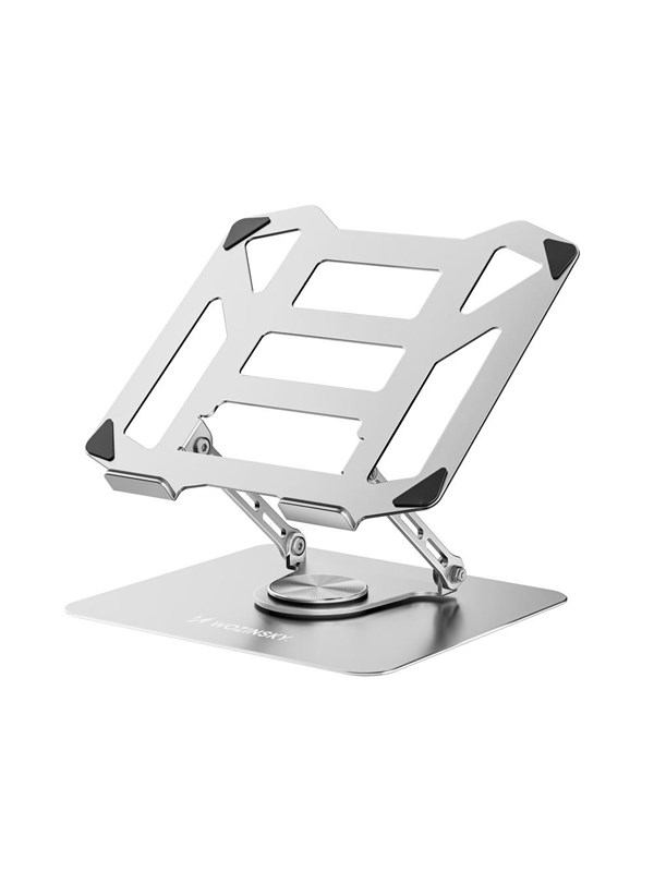 Wozinsky WDCX-X19-AB HardStand 360° Rotation Laptop and Tablet Stand - Silver