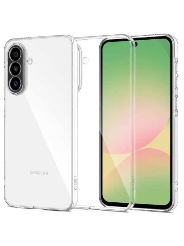 Tech-Protect FlexAir Case for Samsung Galaxy A56 5G - Transparent
