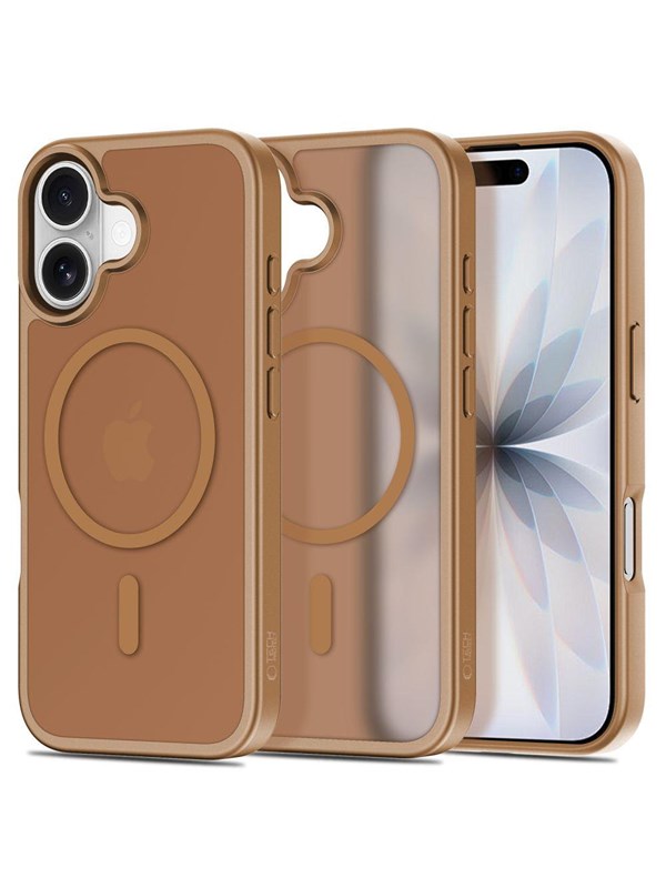 Tech-Protect BasicMag MagSafe Case for iPhone 17 - Brown