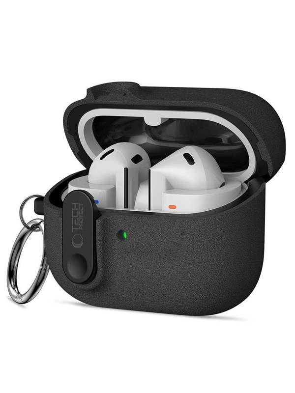 Tech-Protect Slim Hook Case for Samsung Galaxy Buds 3 / 3 FE / 3 Pro - Black